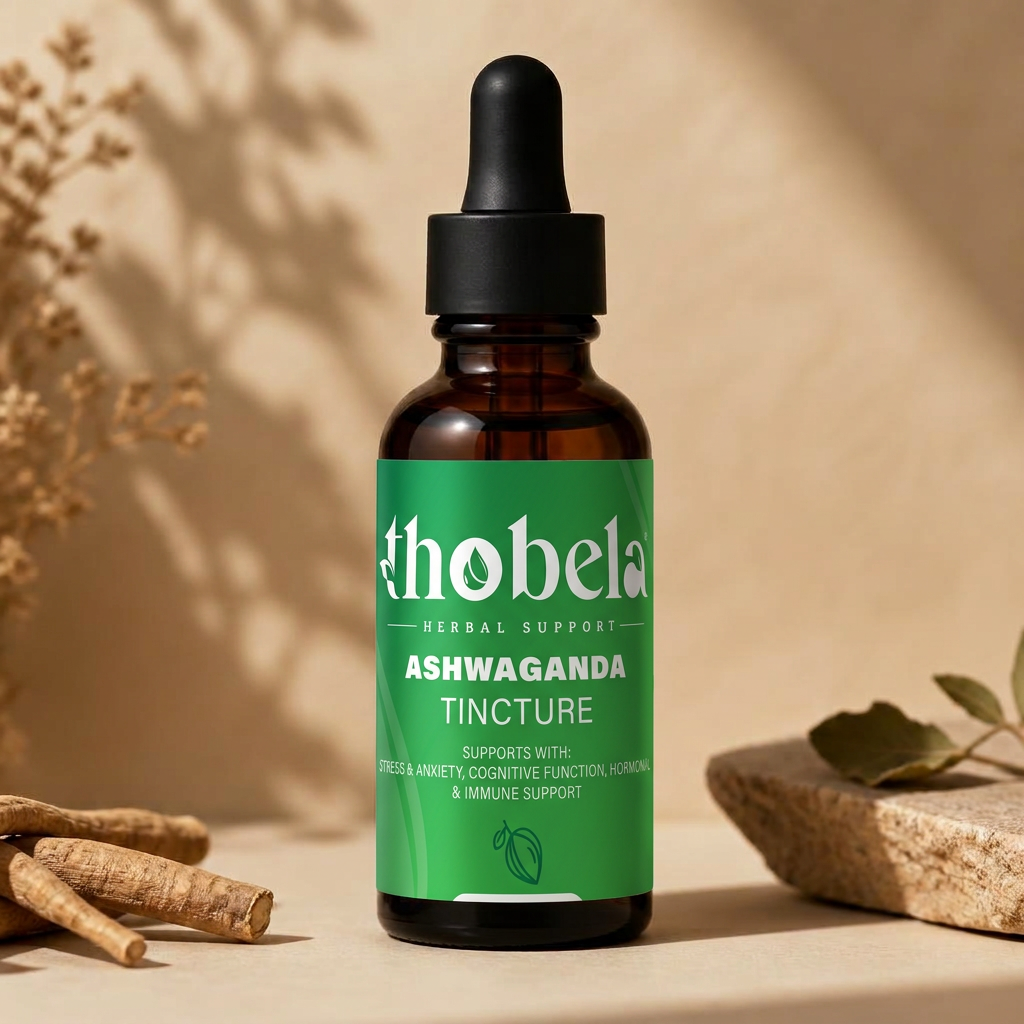 Ashwaganda Tincture label