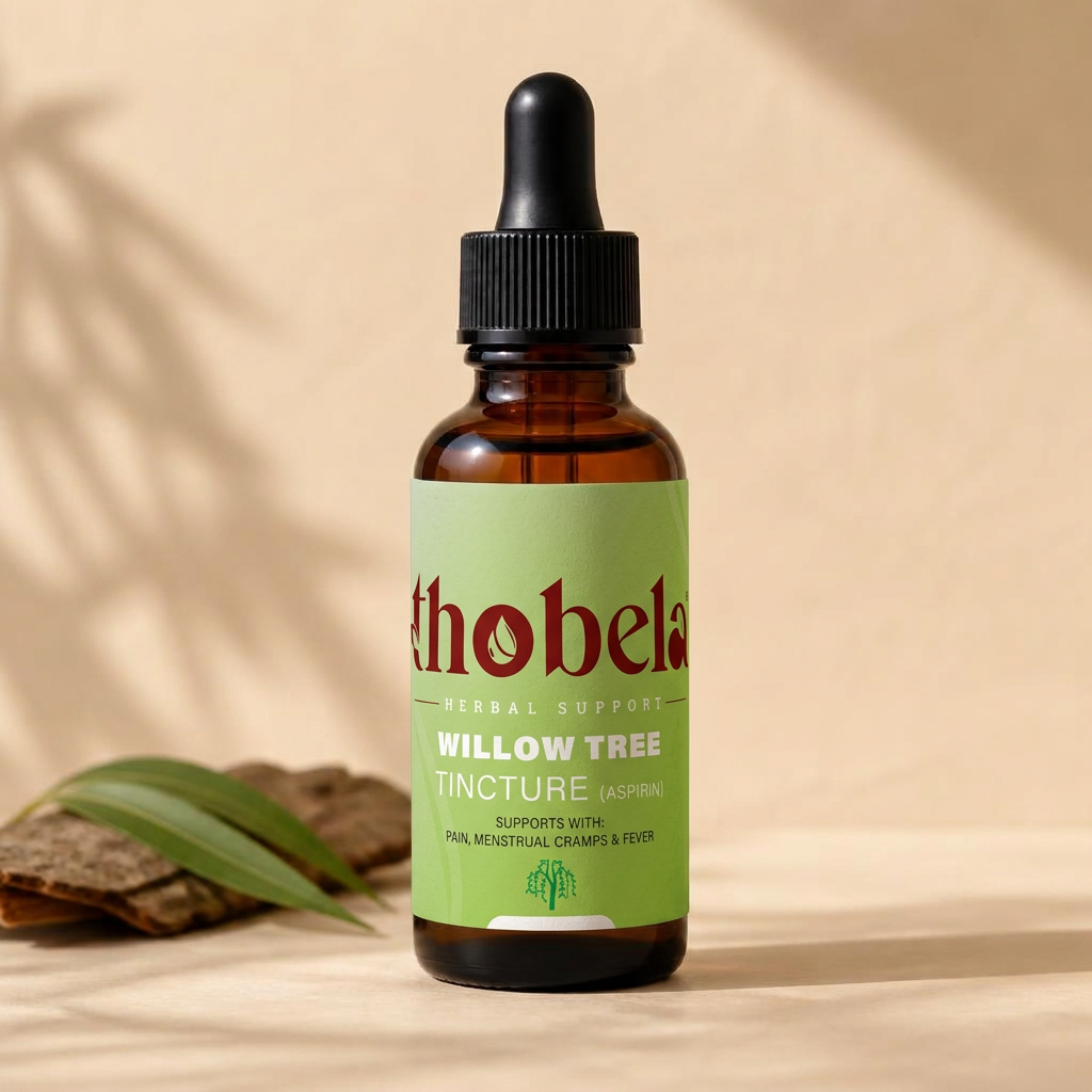 Willow Tree Tincture label