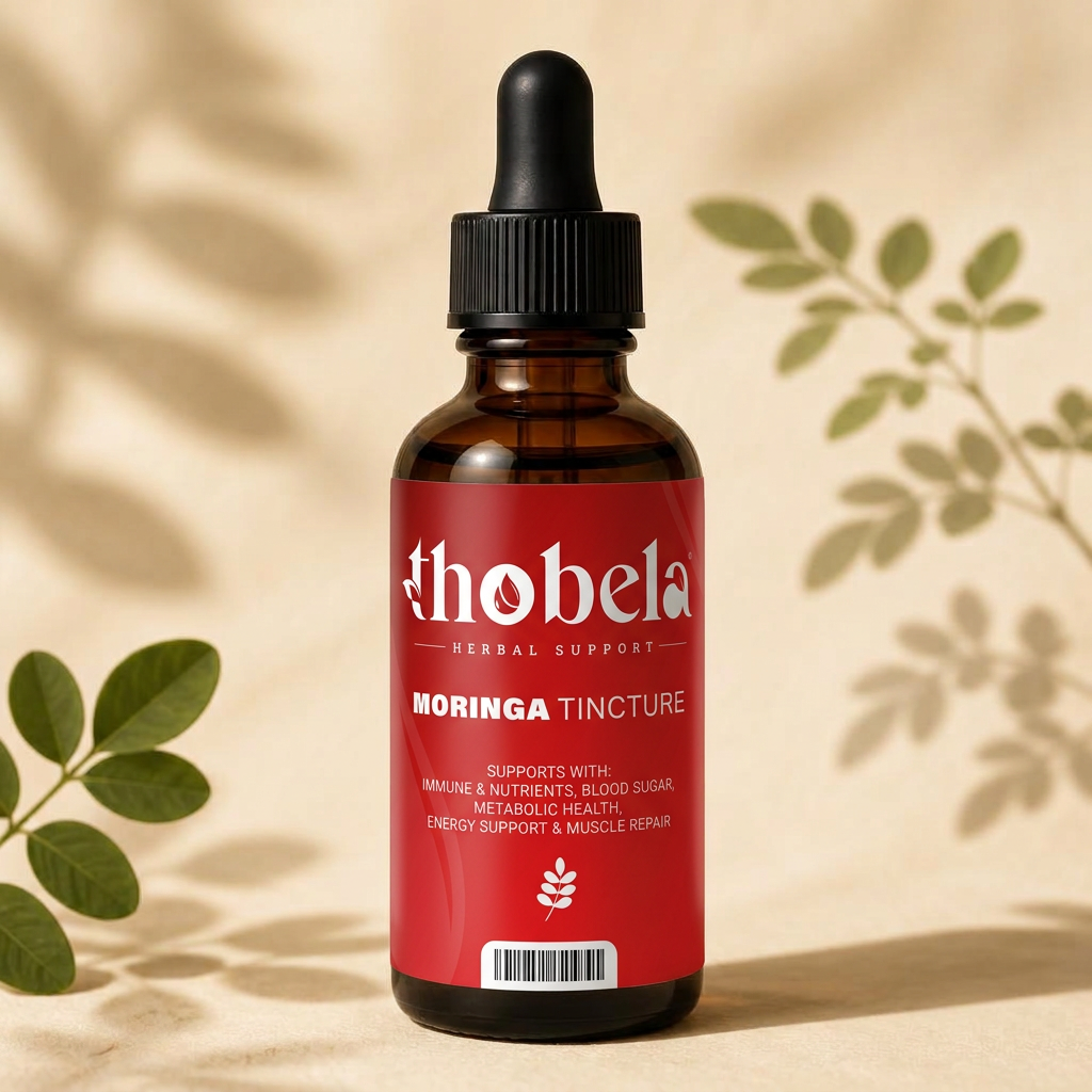Moringa Tincture label